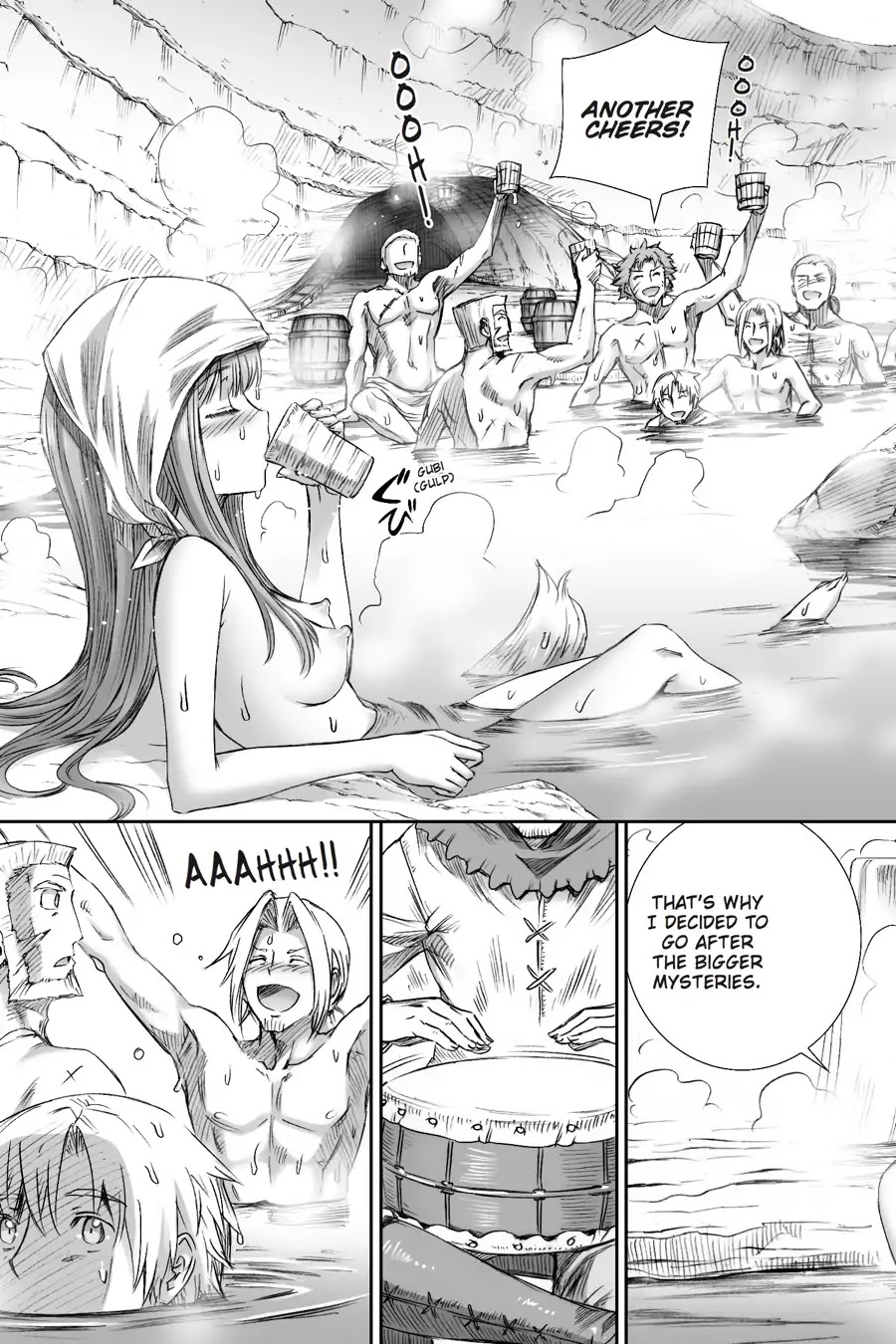 Ookami to Koushinryou Chapter 100 page 34 - Vol.16 The Final Chapter [END]