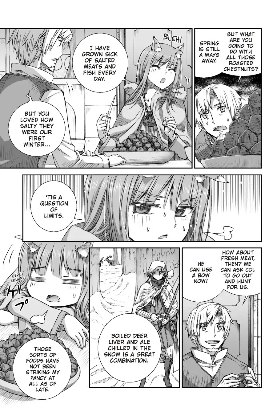 Ookami to Koushinryou Chapter 100 page 4 - Vol.16 The Final Chapter [END]