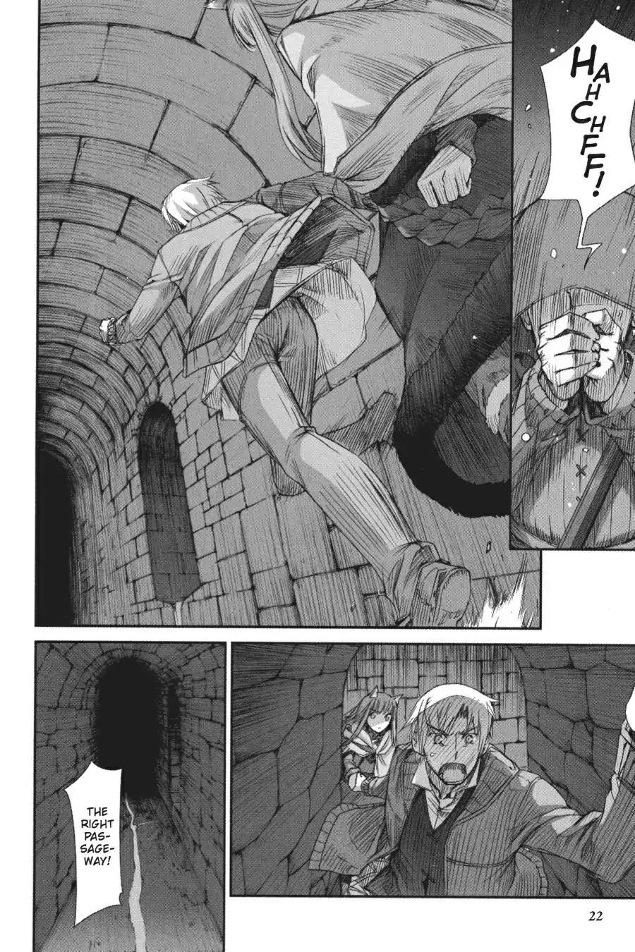 Ookami to Koushinryou Chapter 13 page 22 - Chapter 13