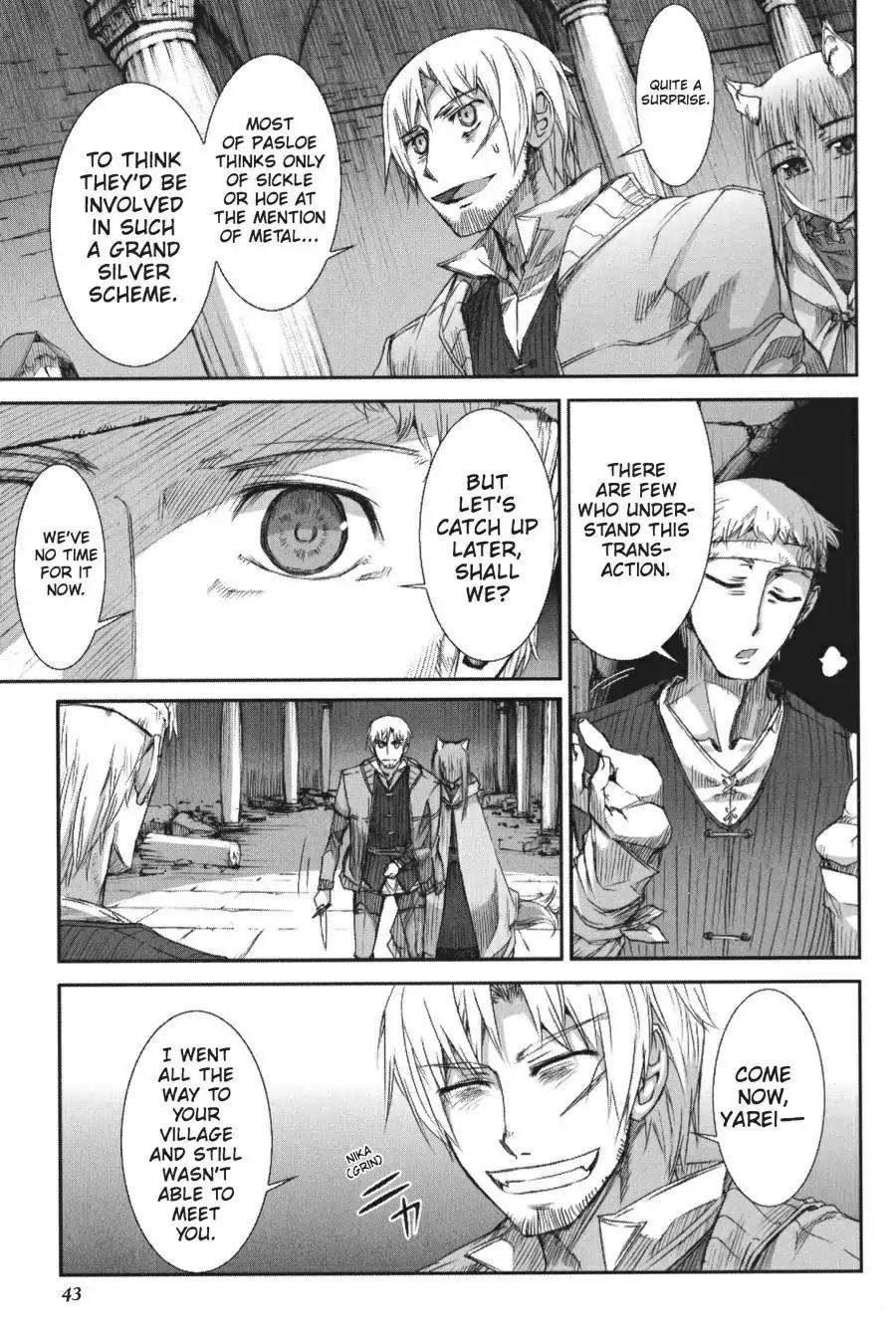 Ookami to Koushinryou Chapter 14 page 15 - Chapter 14