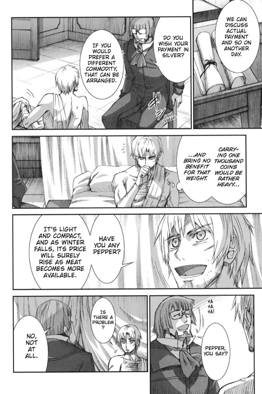 Ookami to Koushinryou Chapter 16 page 18 - Chapter 16