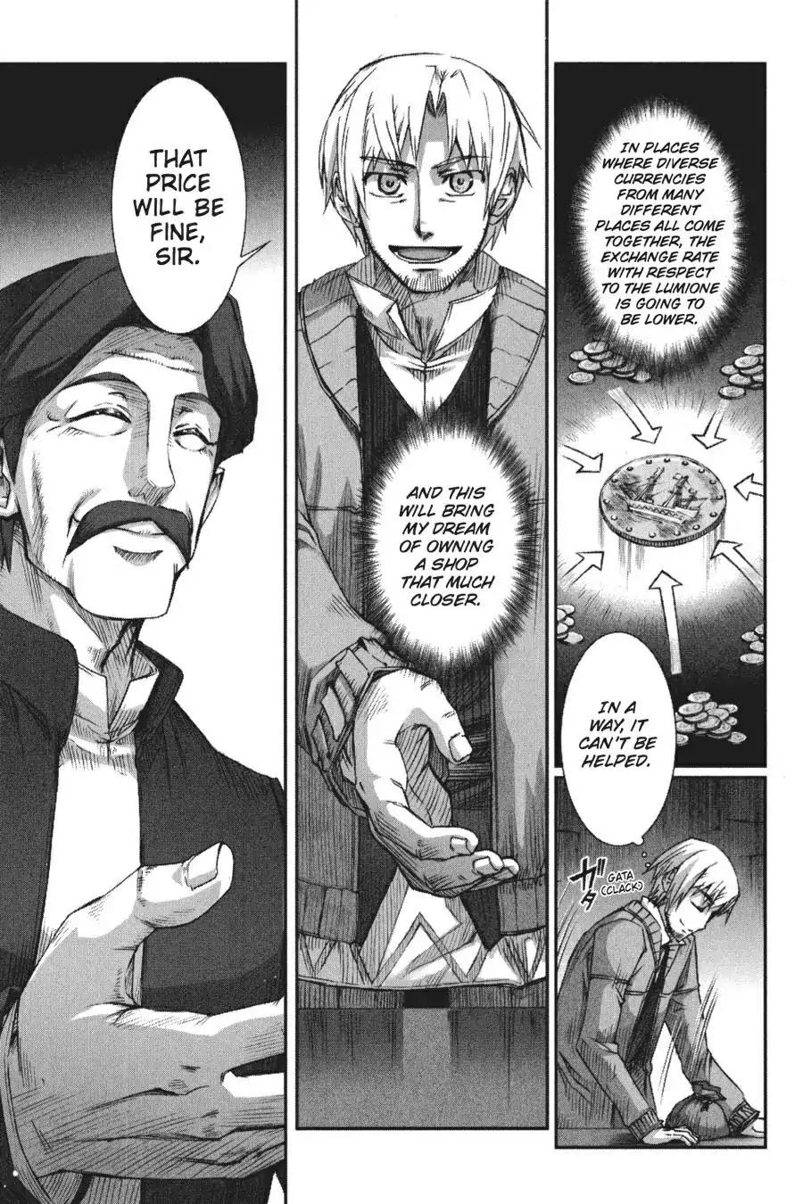 Ookami to Koushinryou Chapter 18 page 22 - Chapter 18