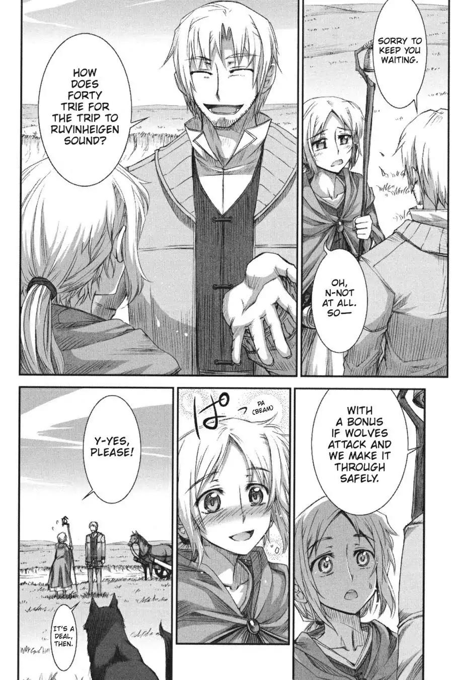Ookami to Koushinryou Chapter 21 page 22 - Chapter 21