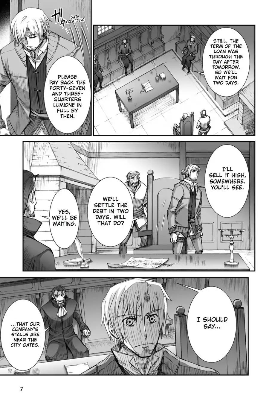 Ookami to Koushinryou Chapter 25 page 8 - Chapter 25