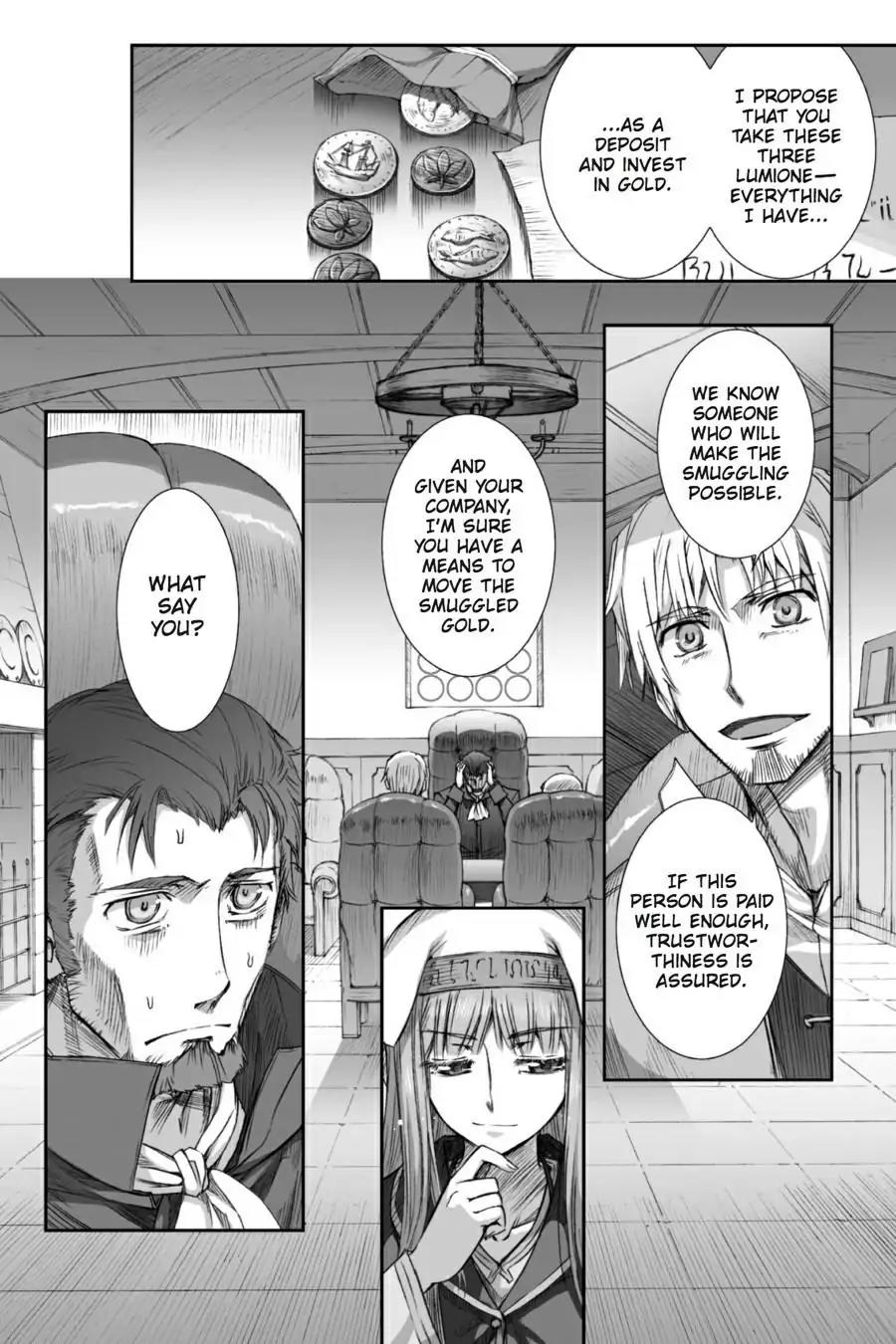 Ookami to Koushinryou Chapter 28 page 8 - Chapter 28
