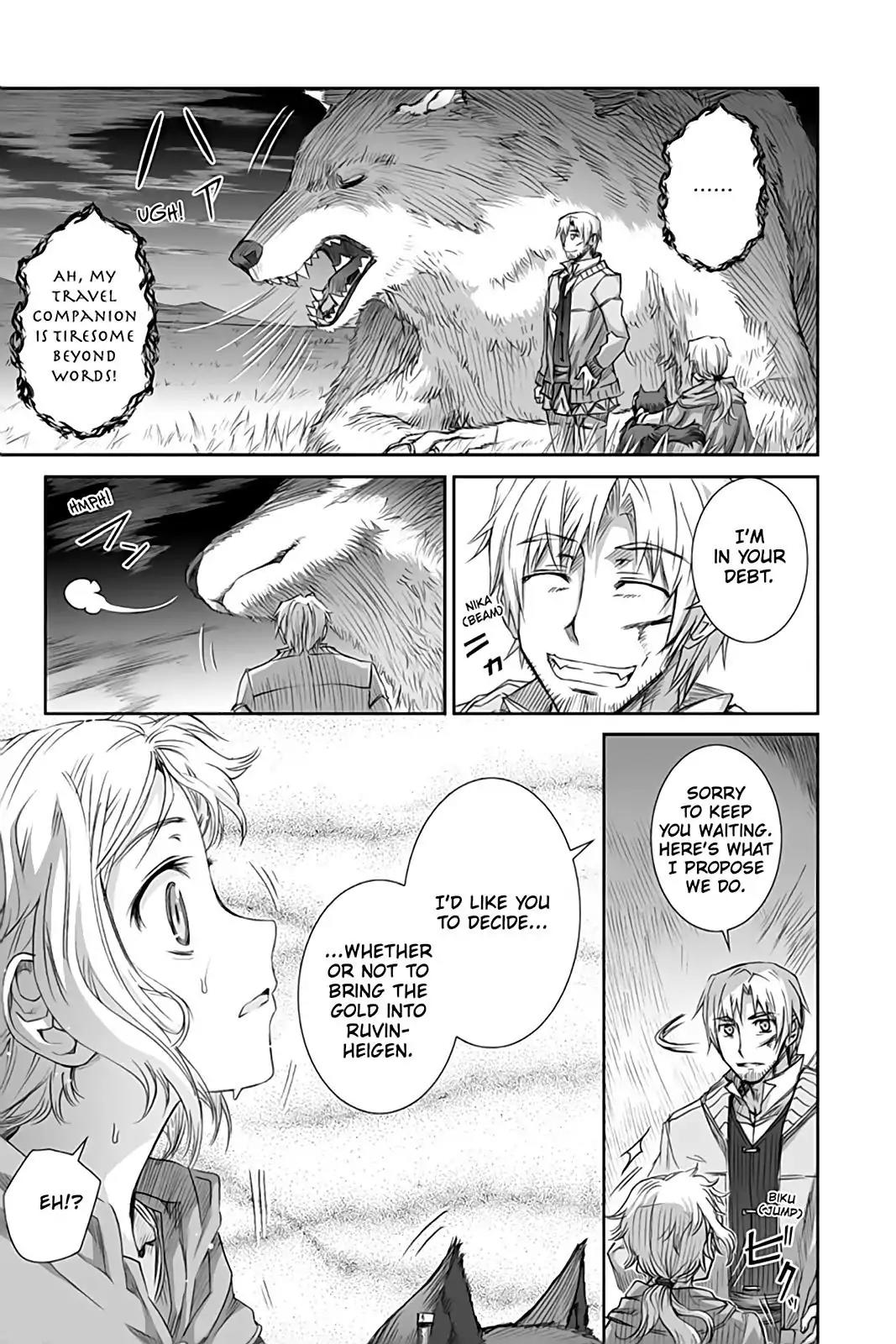Ookami to Koushinryou Chapter 34 page 21 - Chapter 34