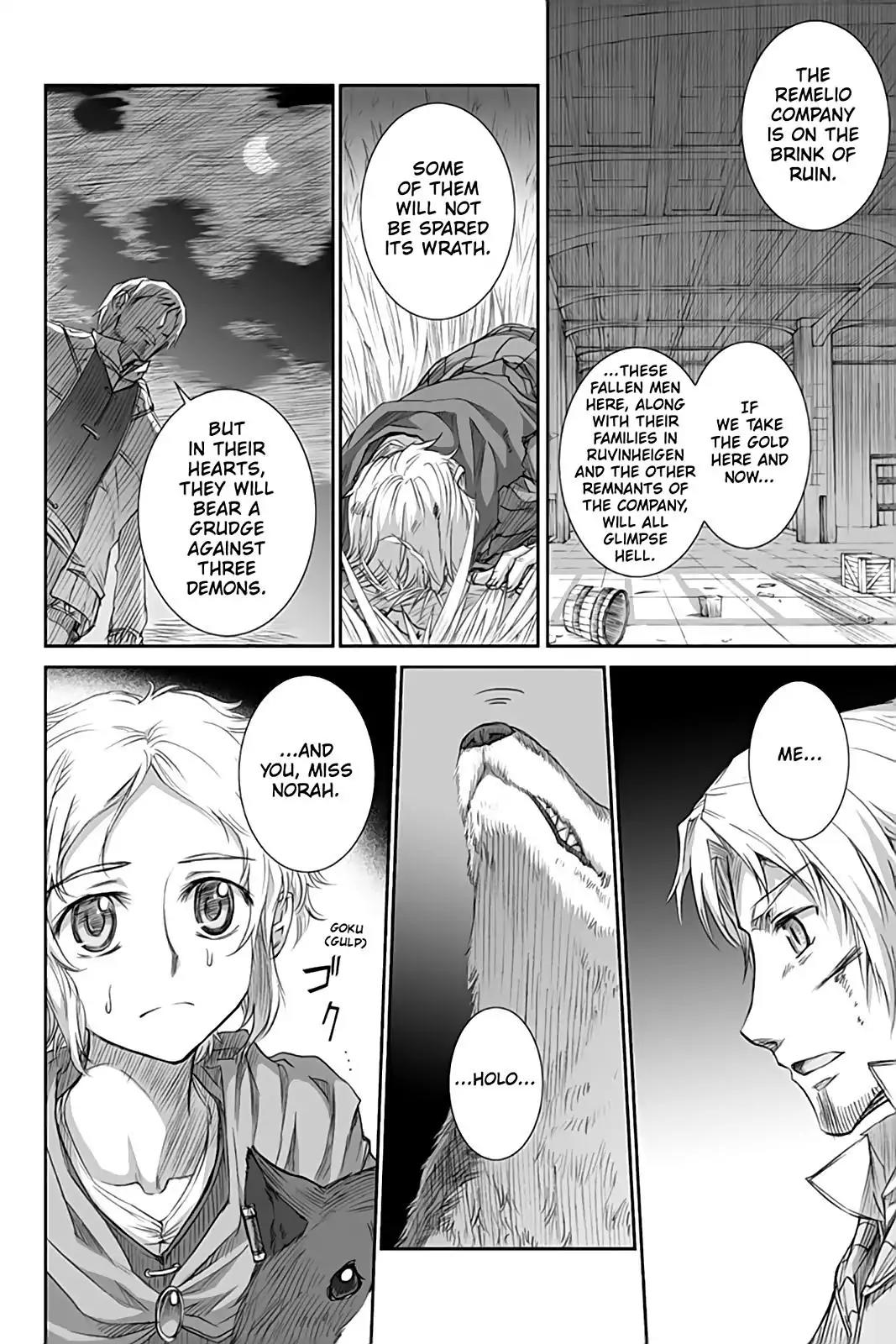 Ookami to Koushinryou Chapter 34 page 22 - Chapter 34