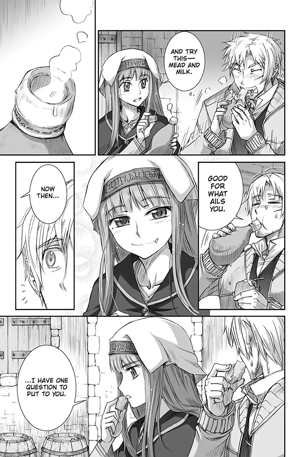 Ookami to Koushinryou Chapter 35 page 17 - Chapter 35