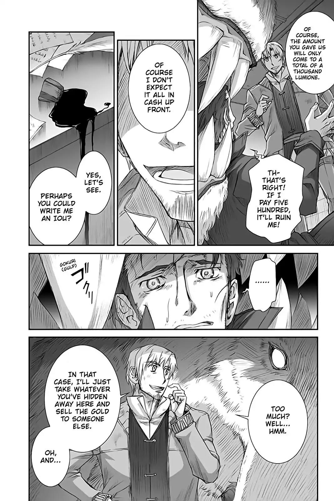 Ookami to Koushinryou Chapter 35 page 6 - Chapter 35