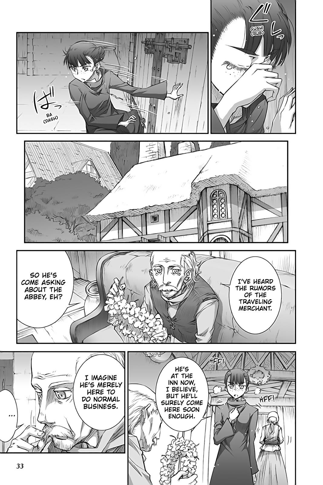 Ookami to Koushinryou Chapter 36 page 34 - Chapter 36