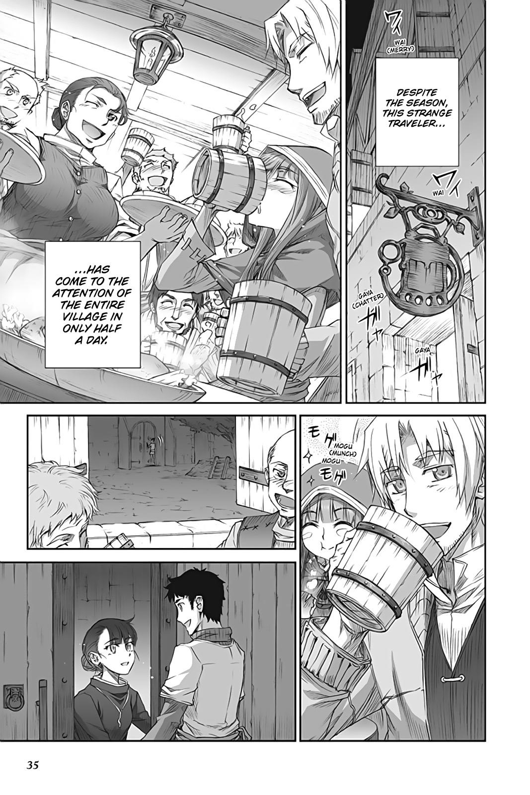 Ookami to Koushinryou Chapter 36 page 36 - Chapter 36