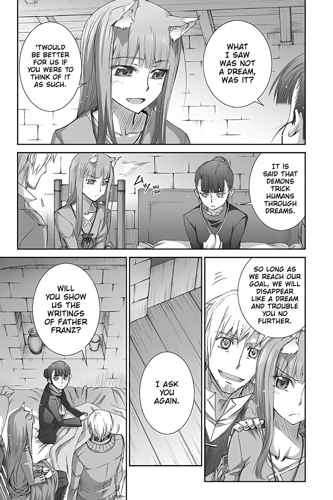 Ookami to Koushinryou Chapter 37 page 21 - Chapter 37
