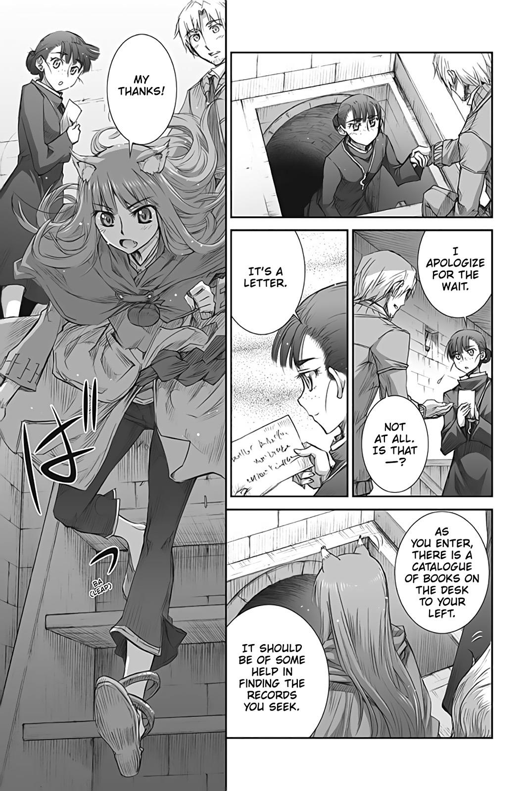 Ookami to Koushinryou Chapter 38 page 5 - Chapter 38