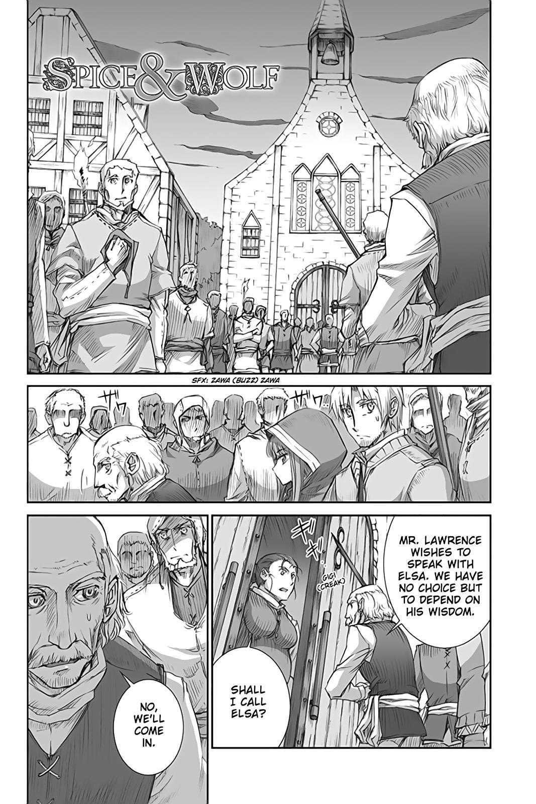 Ookami to Koushinryou Chapter 40 page 1 - Chapter 40