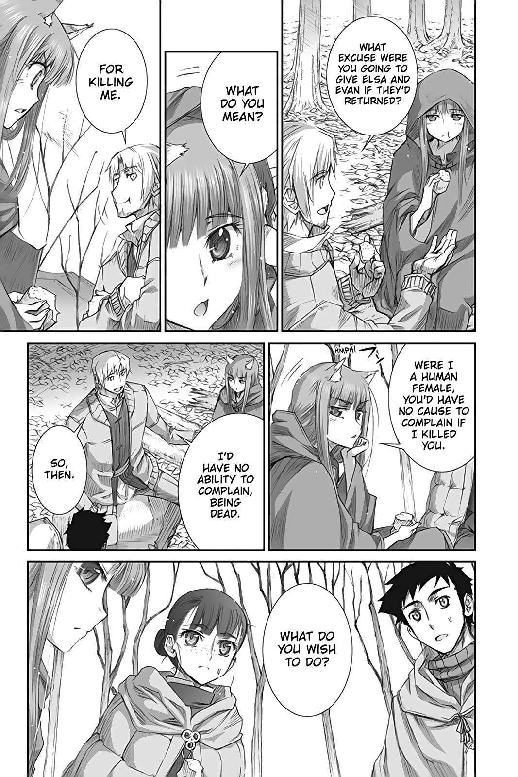 Ookami to Koushinryou Chapter 41 page 27 - Chapter 41