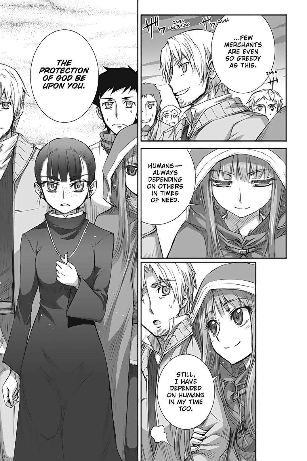 Ookami to Koushinryou Chapter 42 page 14 - Chapter 42