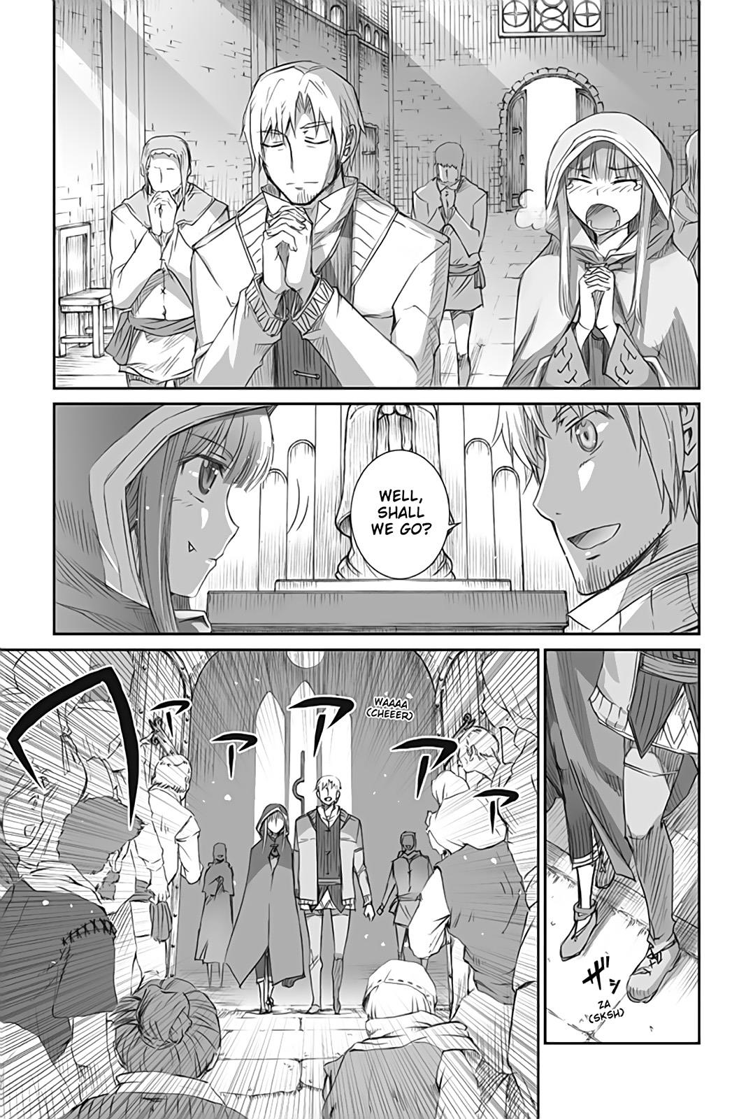 Ookami to Koushinryou Chapter 43 page 13 - Chapter 43