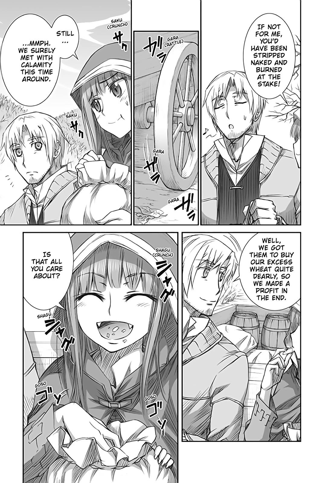 Ookami to Koushinryou Chapter 43 page 17 - Chapter 43