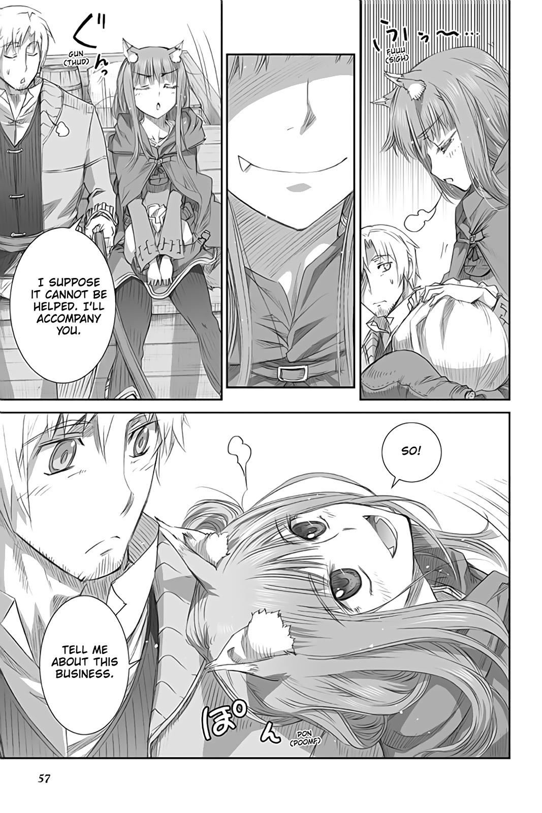 Ookami to Koushinryou Chapter 43 page 23 - Chapter 43
