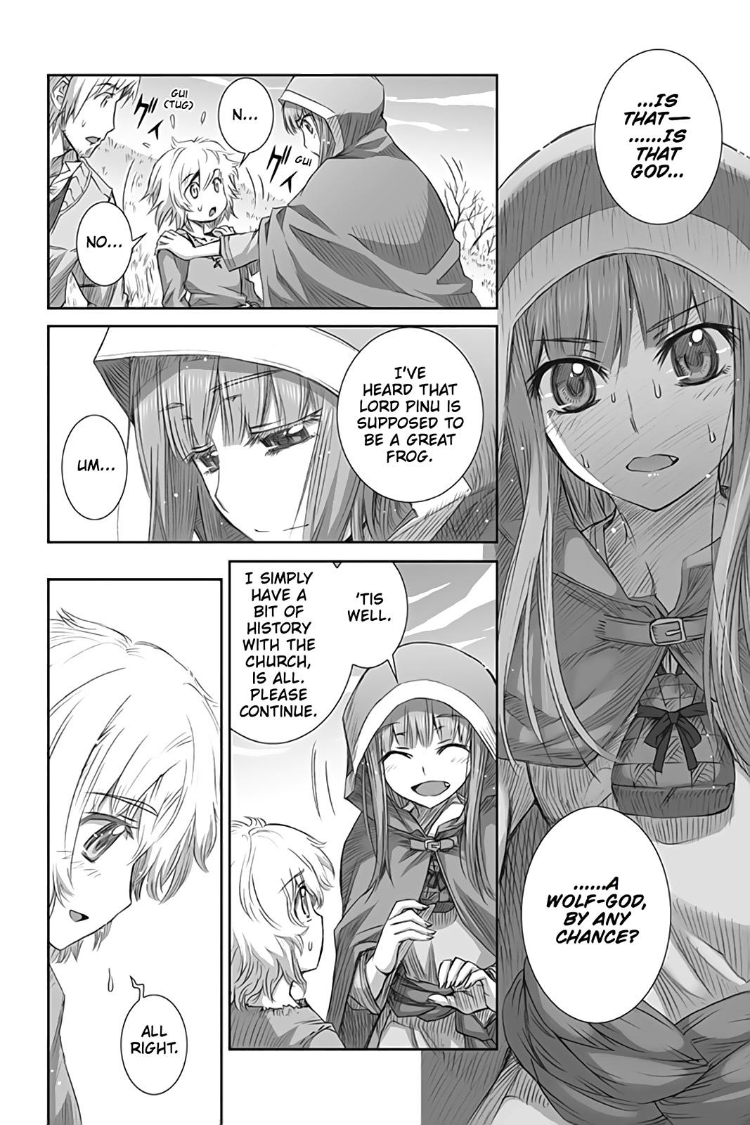 Ookami to Koushinryou Chapter 45 page 16 - Chapter 45