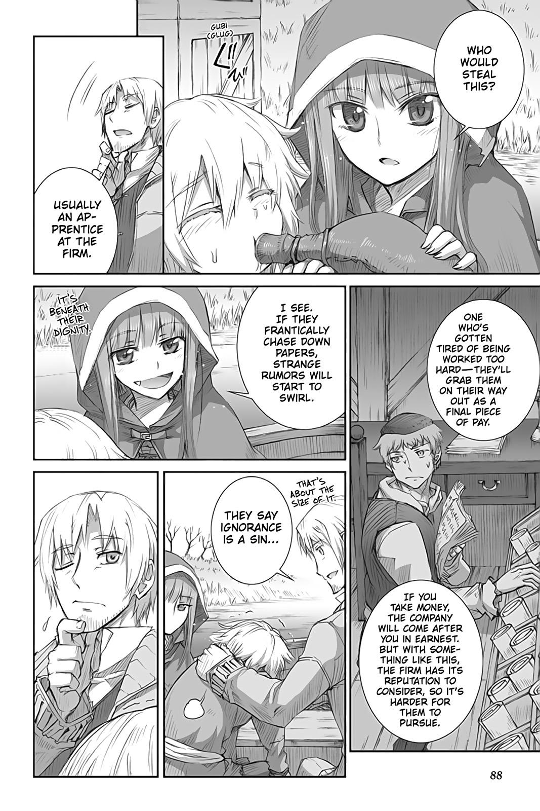 Ookami to Koushinryou Chapter 45 page 4 - Chapter 45