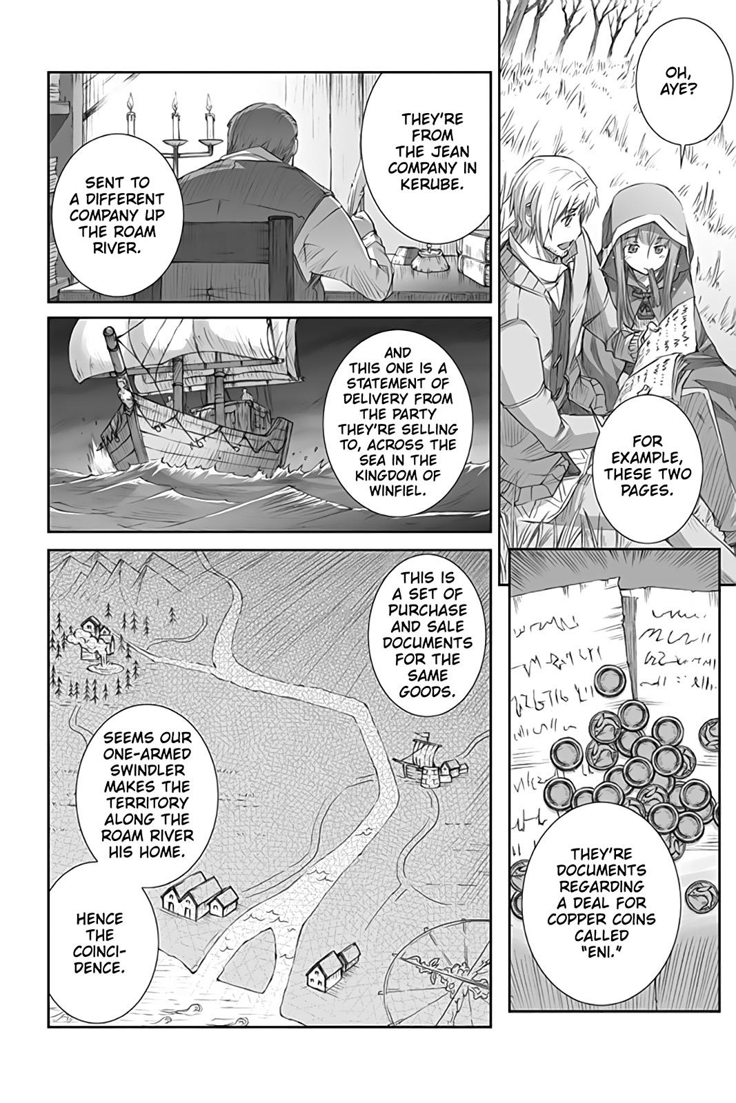 Ookami to Koushinryou Chapter 45 page 8 - Chapter 45