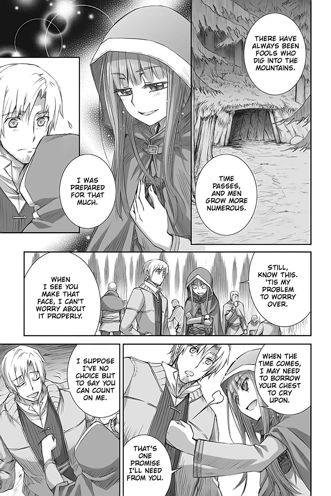 Ookami to Koushinryou Chapter 46 page 21 - Chapter 46