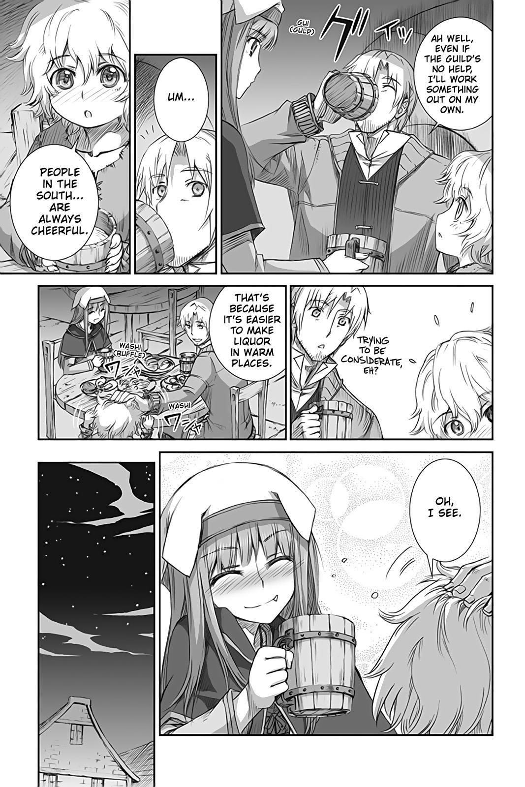 Ookami to Koushinryou Chapter 47 page 17 - Chapter 47