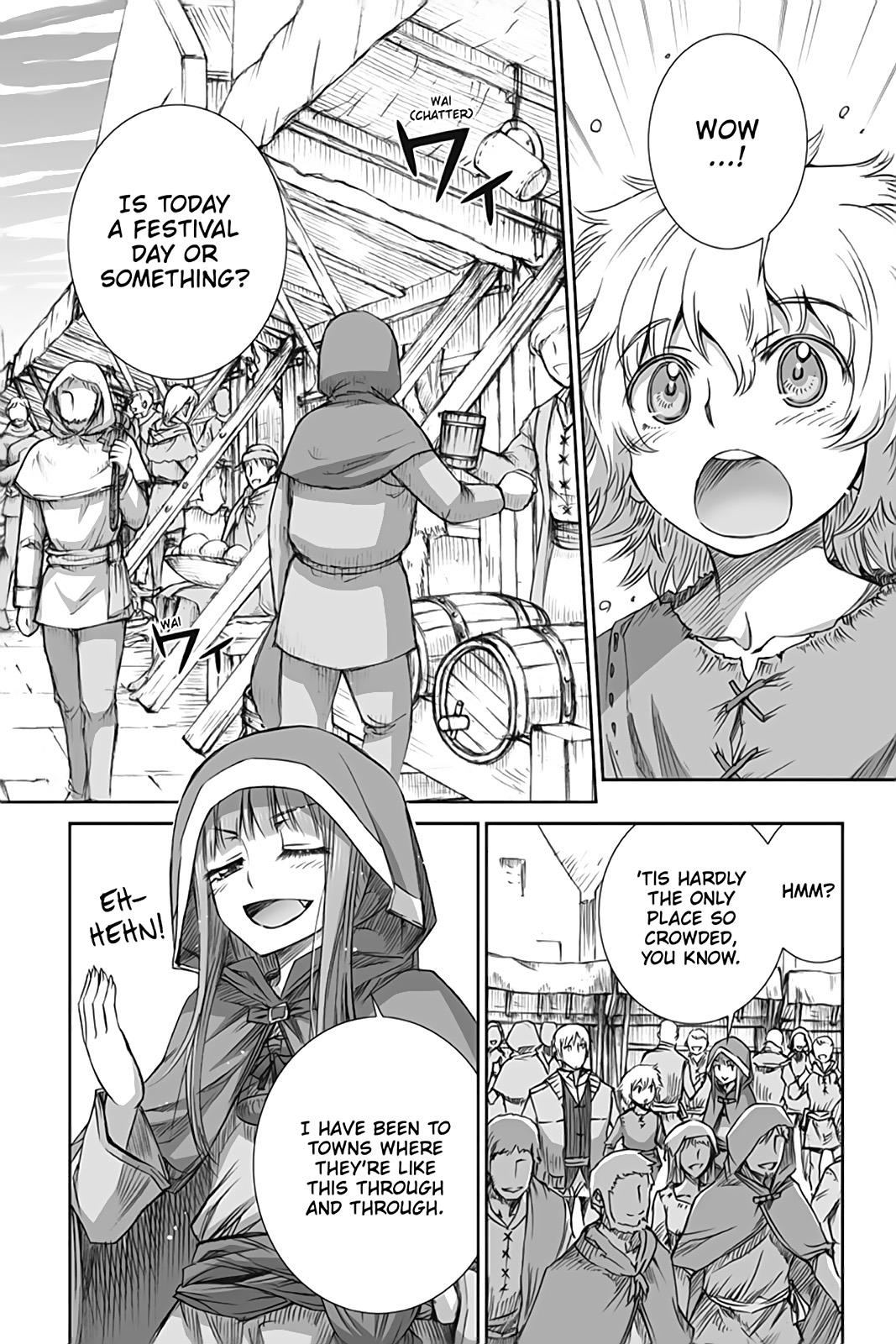 Ookami to Koushinryou Chapter 49 page 16 - Chapter 49