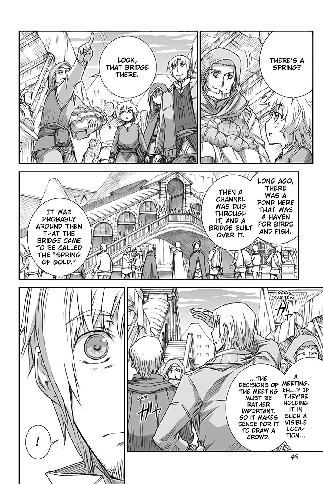 Ookami to Koushinryou Chapter 49 page 18 - Chapter 49