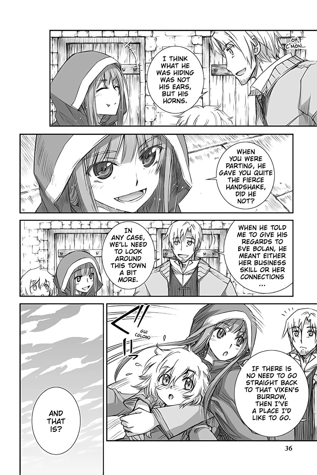 Ookami to Koushinryou Chapter 49 page 8 - Chapter 49