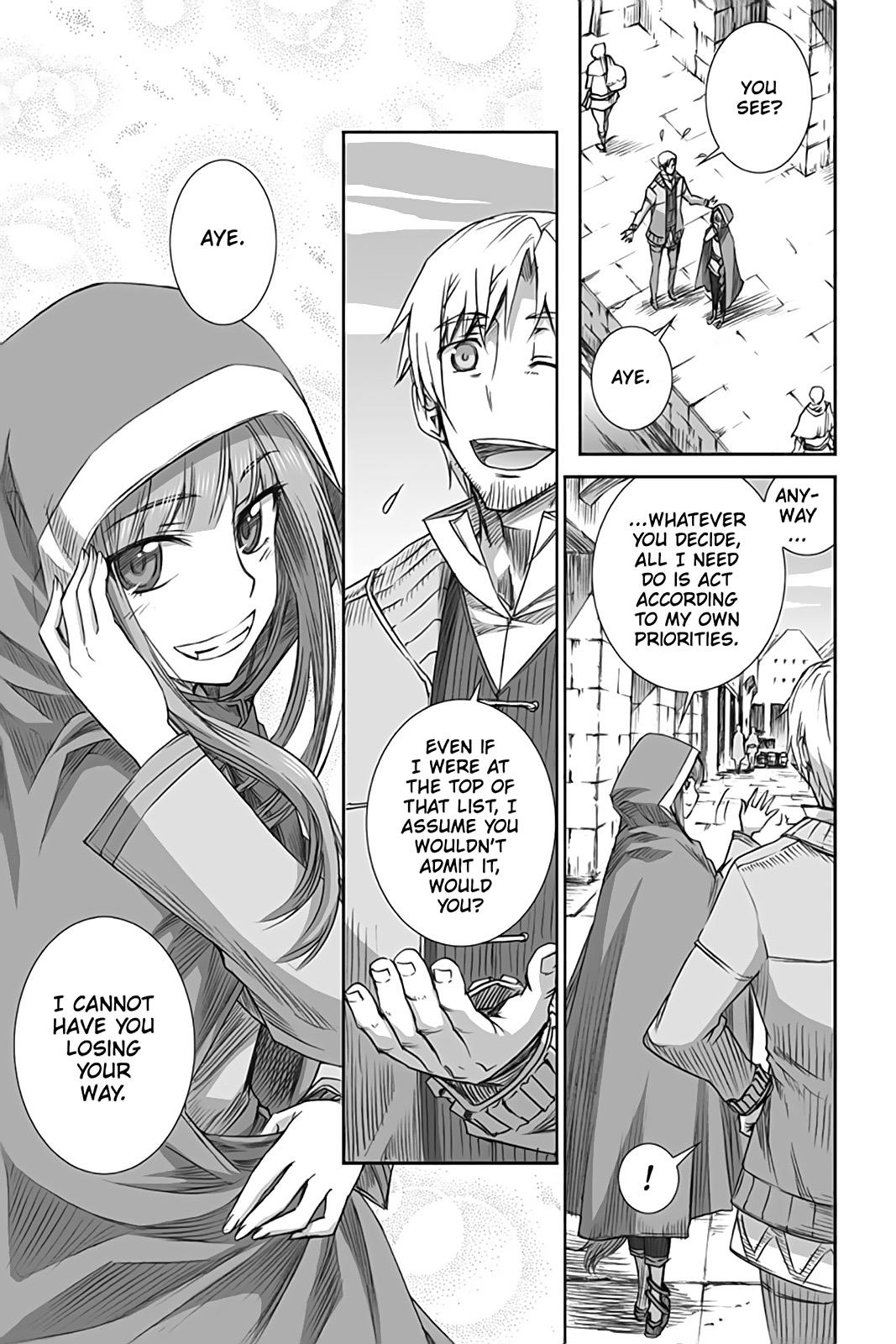 Ookami to Koushinryou Chapter 53 page 10 - Chapter 53