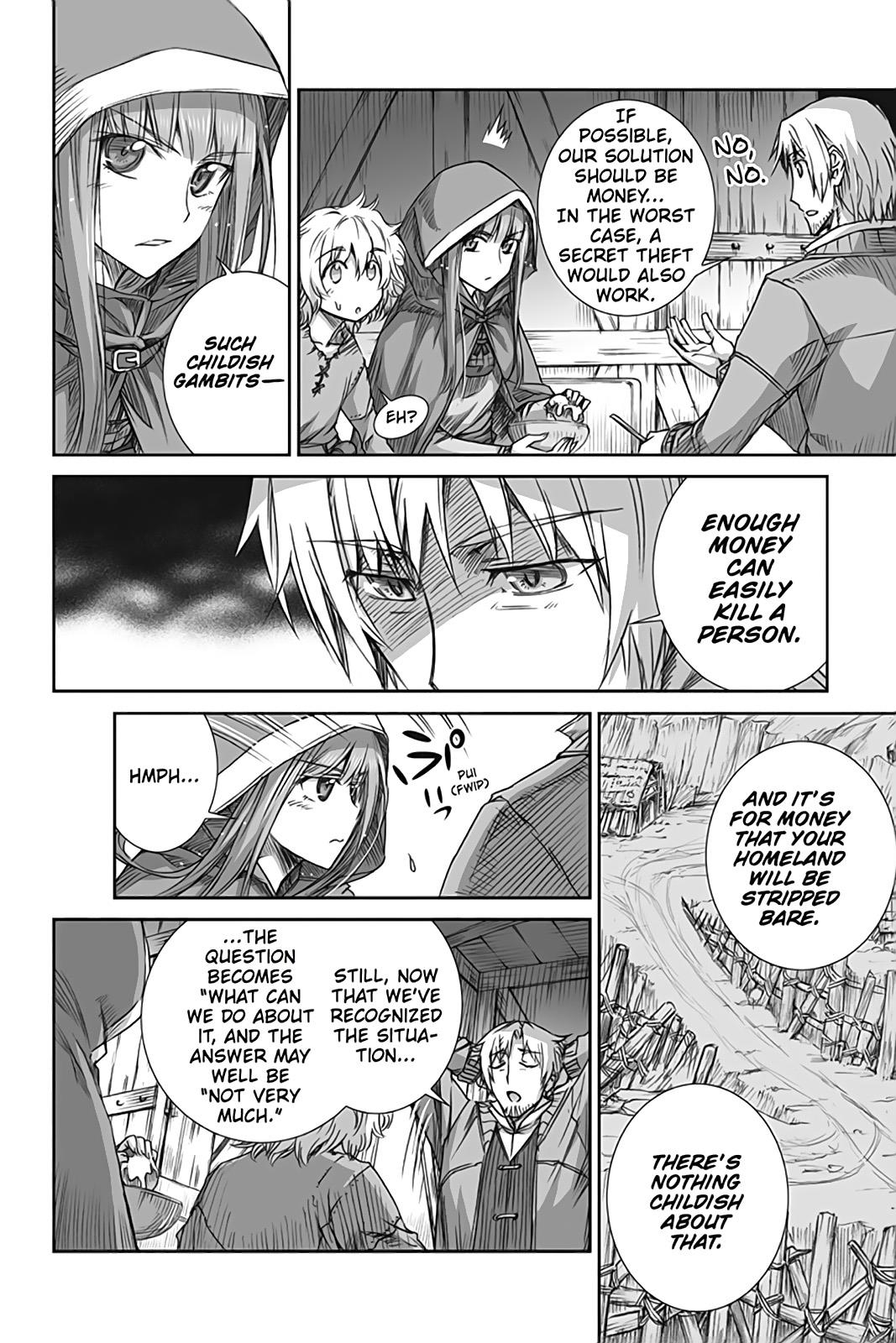 Ookami to Koushinryou Chapter 53 page 17 - Chapter 53