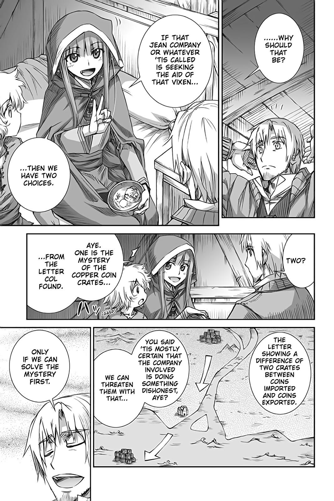 Ookami to Koushinryou Chapter 53 page 18 - Chapter 53