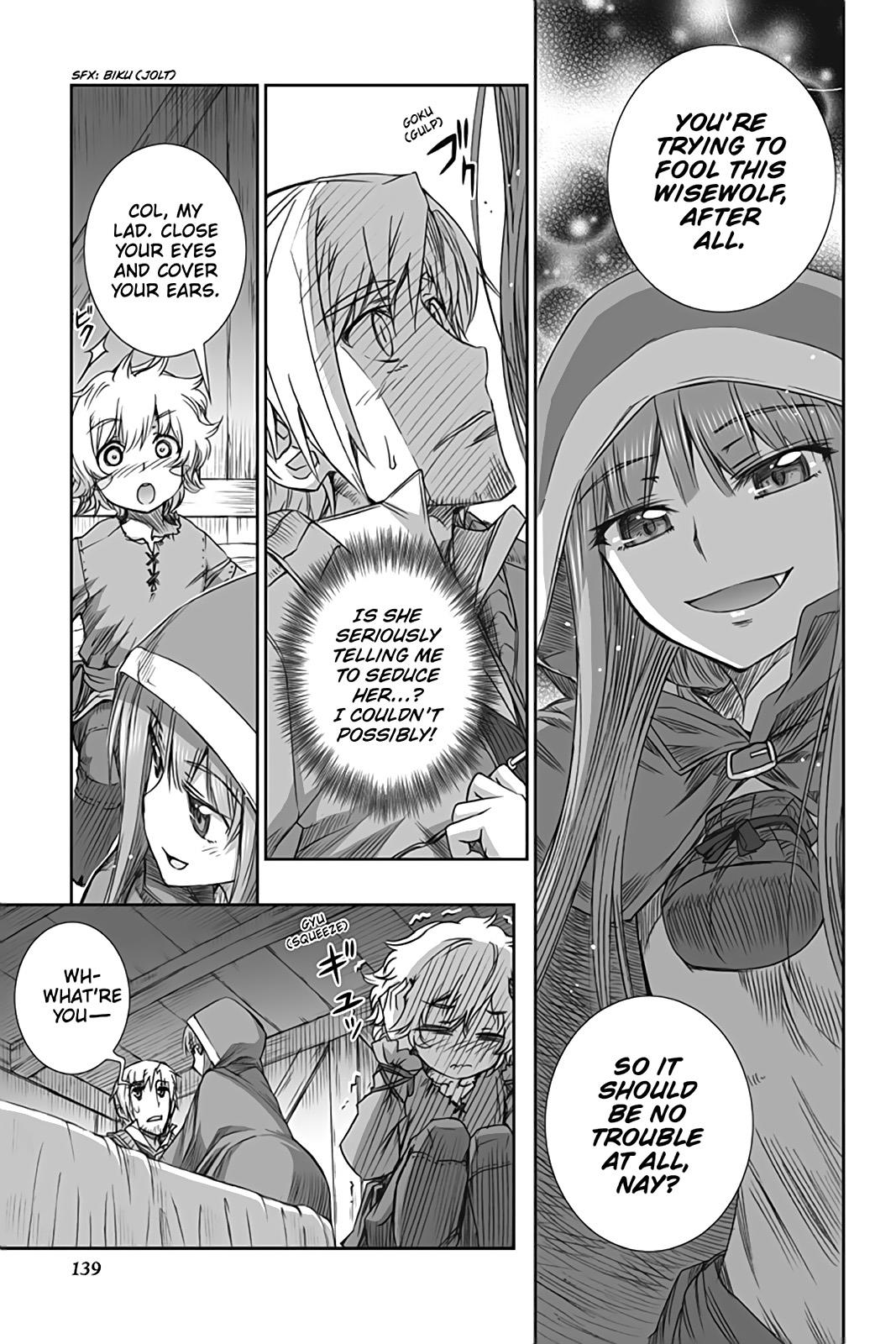 Ookami to Koushinryou Chapter 53 page 22 - Chapter 53