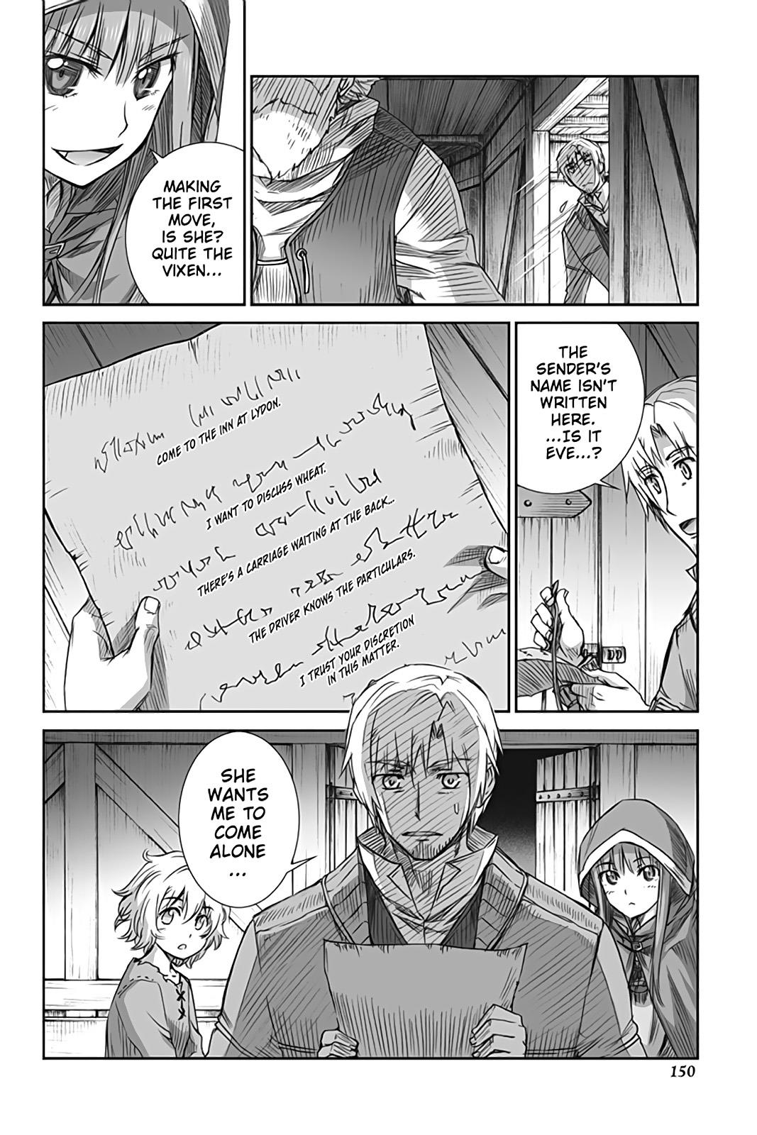 Ookami to Koushinryou Chapter 53 page 33 - Chapter 53