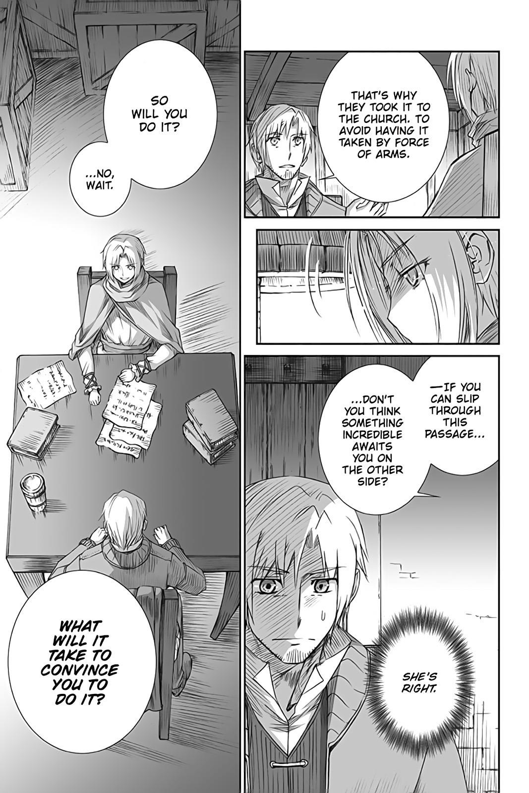 Ookami to Koushinryou Chapter 54 page 17 - Chapter 54