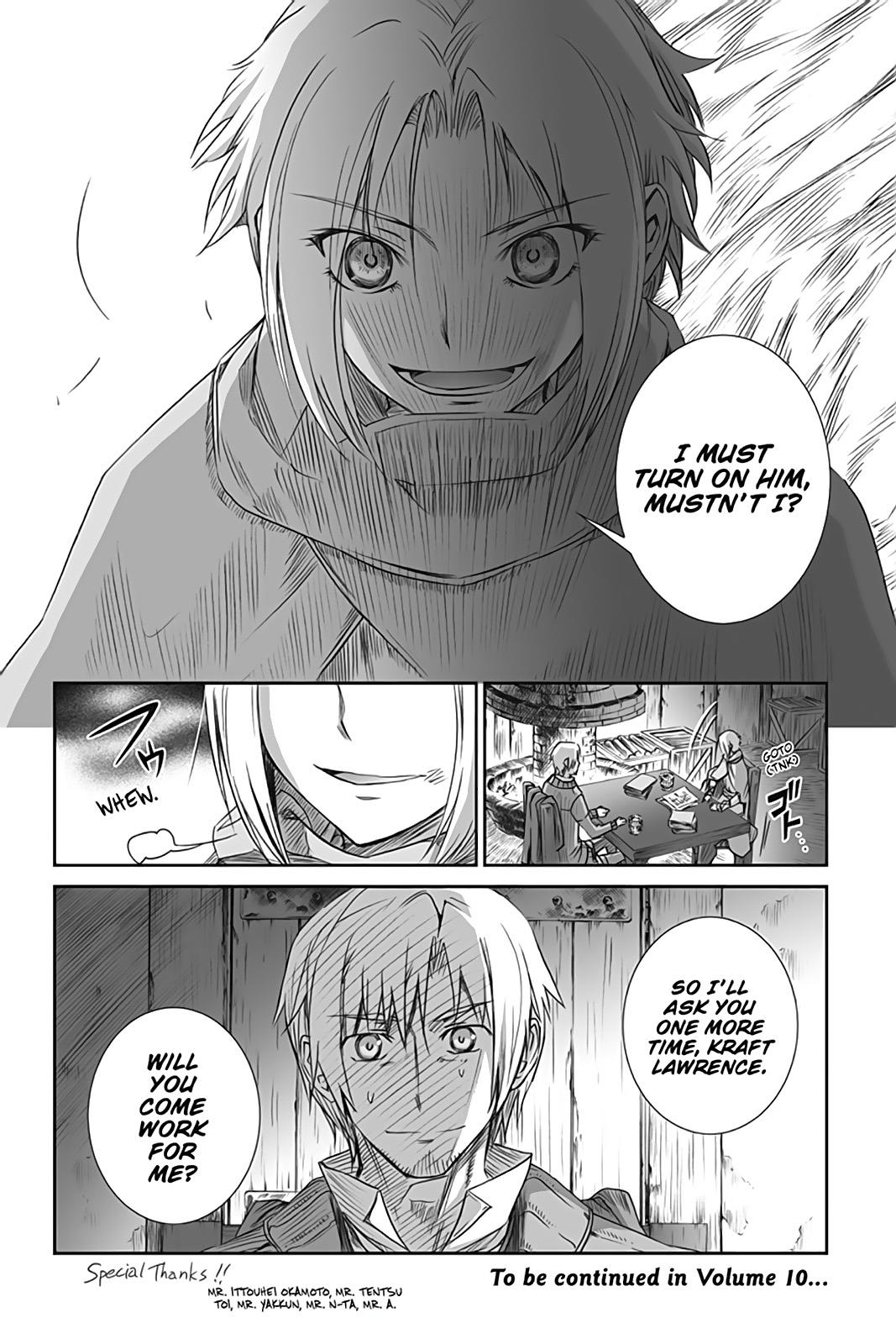 Ookami to Koushinryou Chapter 54 page 24 - Chapter 54