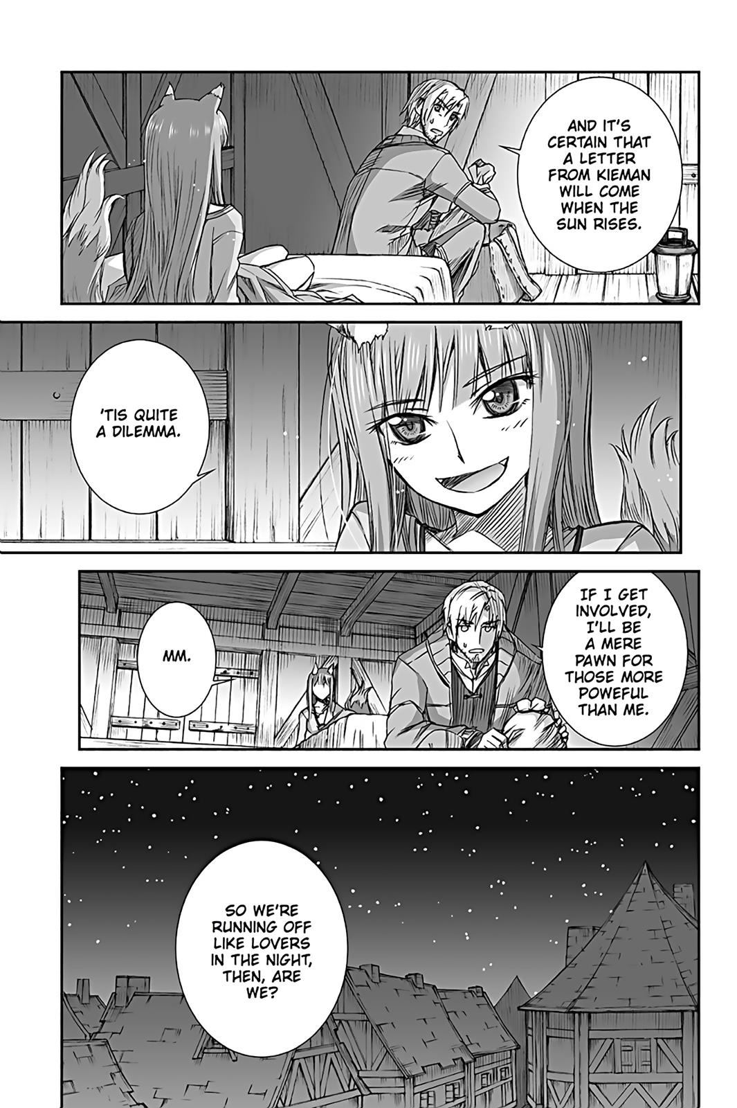 Ookami to Koushinryou Chapter 55 page 18 - Chapter 55