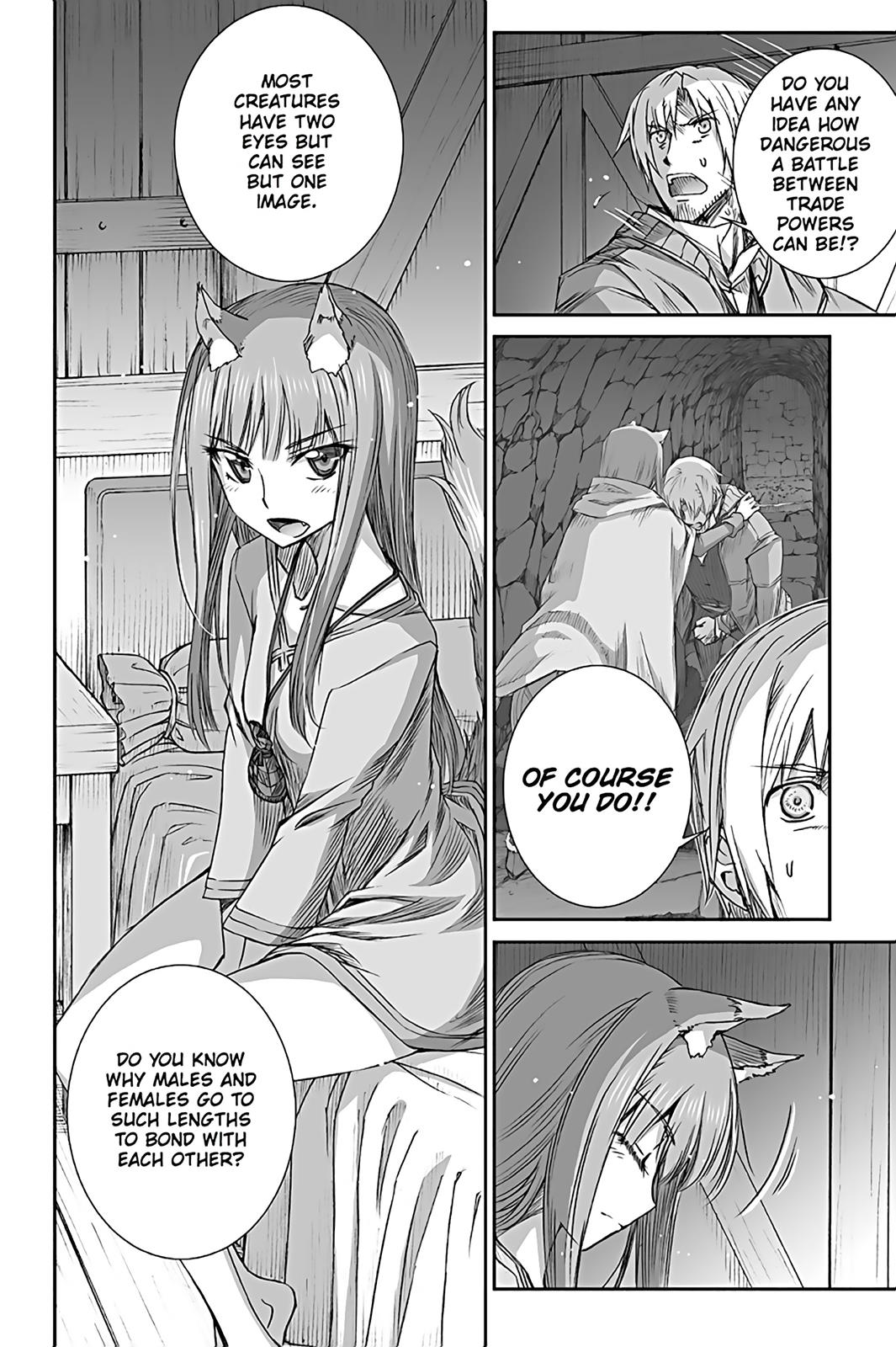 Ookami to Koushinryou Chapter 55 page 19 - Chapter 55