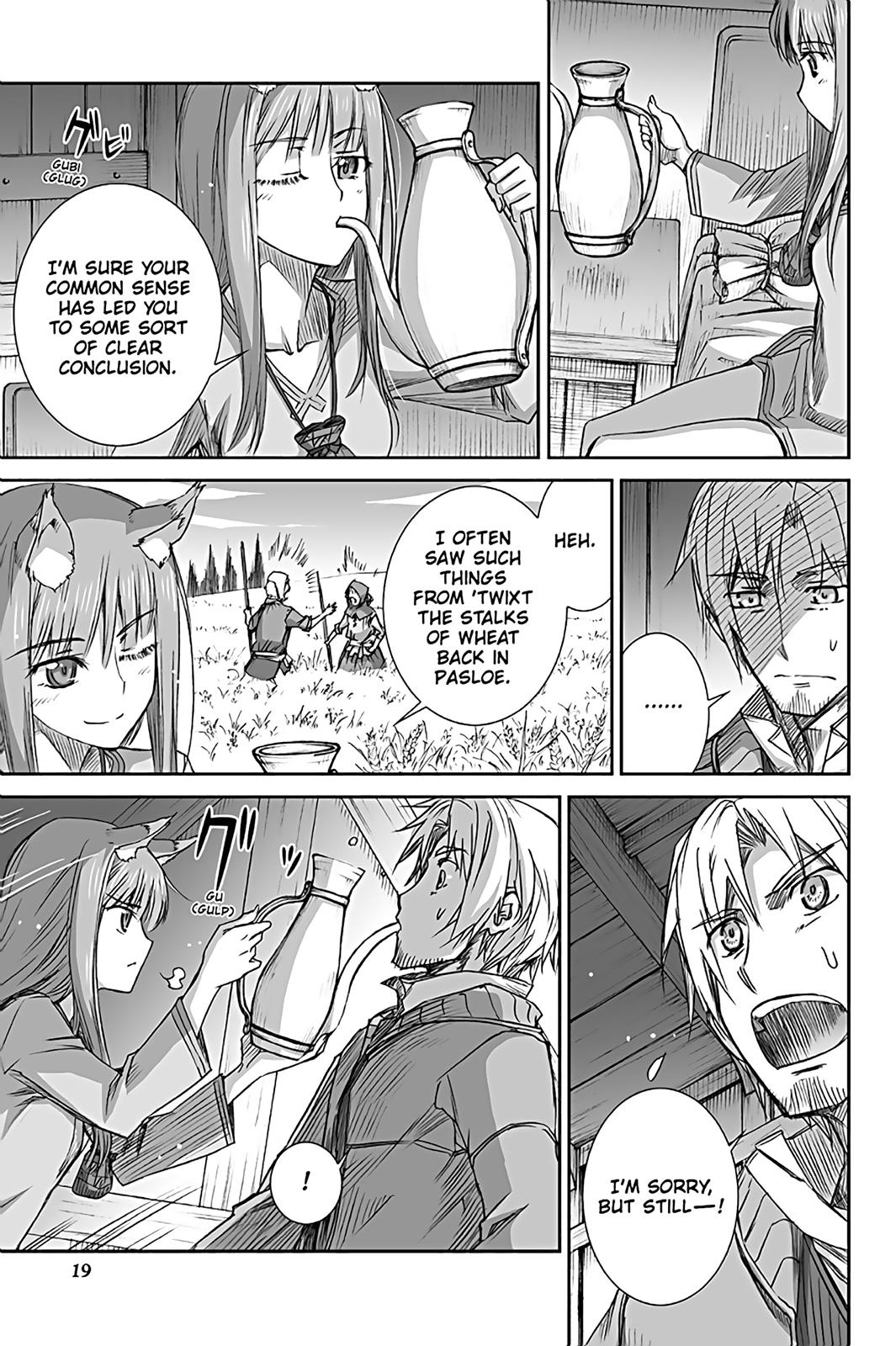 Ookami to Koushinryou Chapter 55 page 20 - Chapter 55