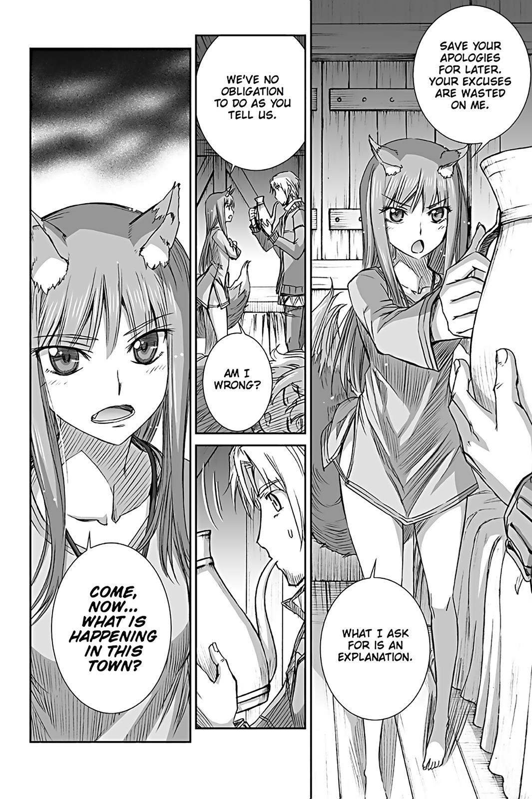 Ookami to Koushinryou Chapter 55 page 21 - Chapter 55