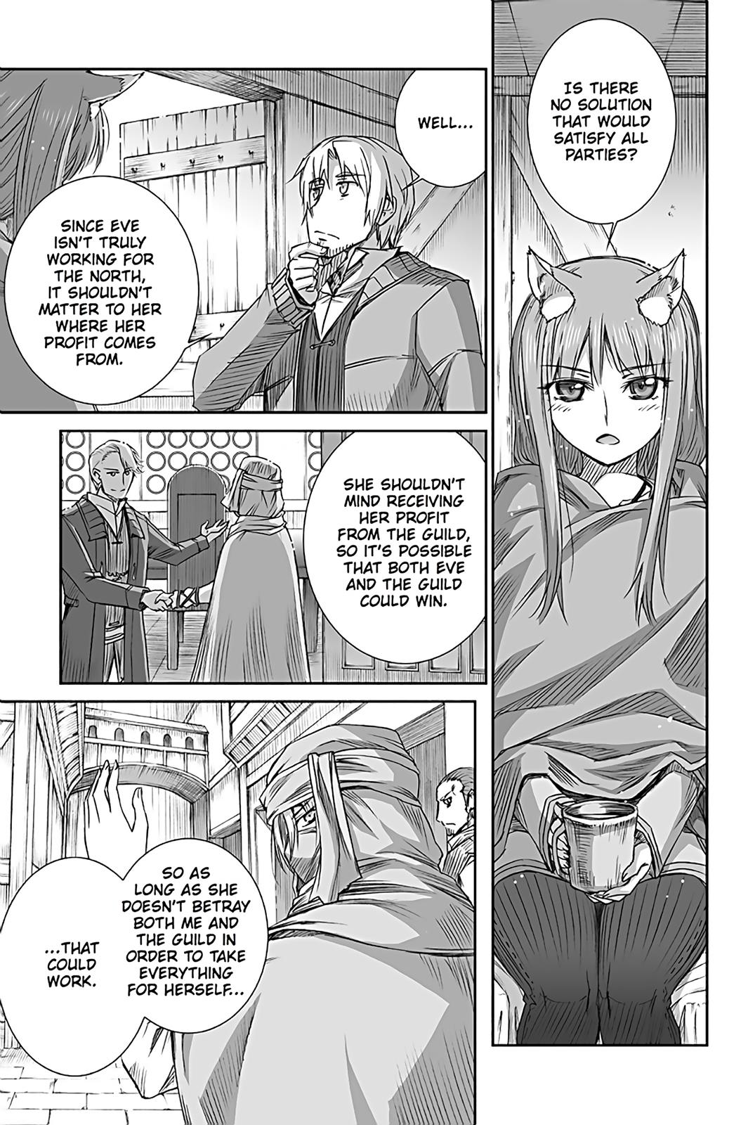 Ookami to Koushinryou Chapter 56 page 15 - Chapter 56