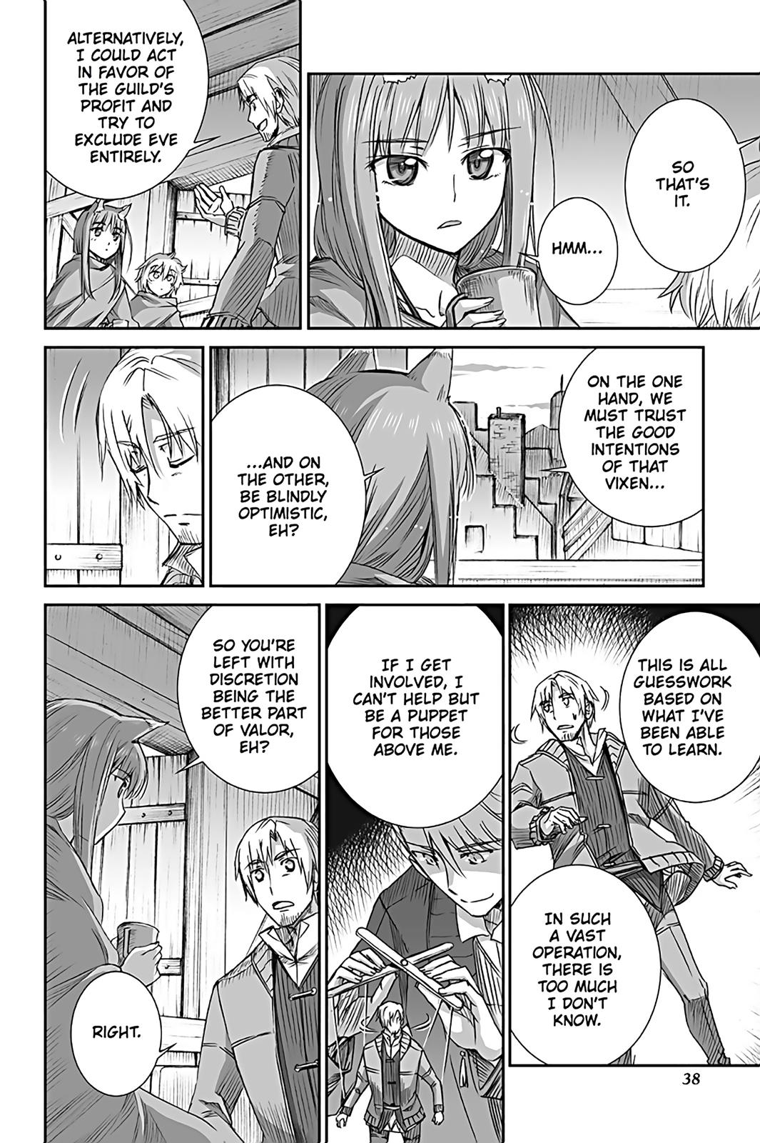 Ookami to Koushinryou Chapter 56 page 16 - Chapter 56