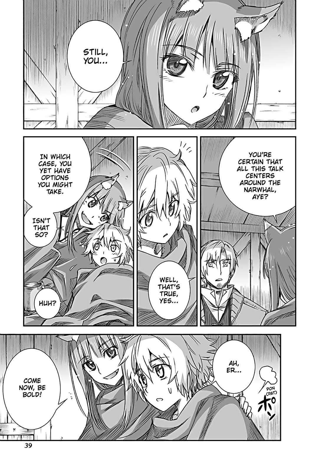 Ookami to Koushinryou Chapter 56 page 17 - Chapter 56
