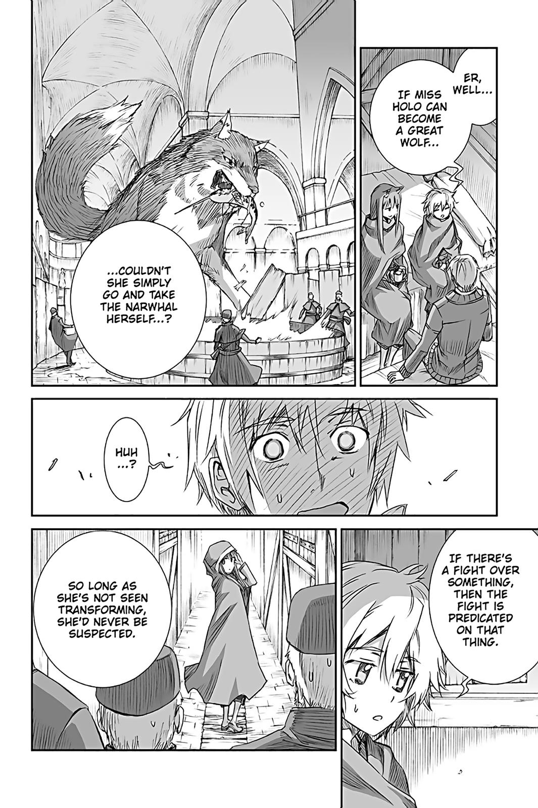 Ookami to Koushinryou Chapter 56 page 18 - Chapter 56