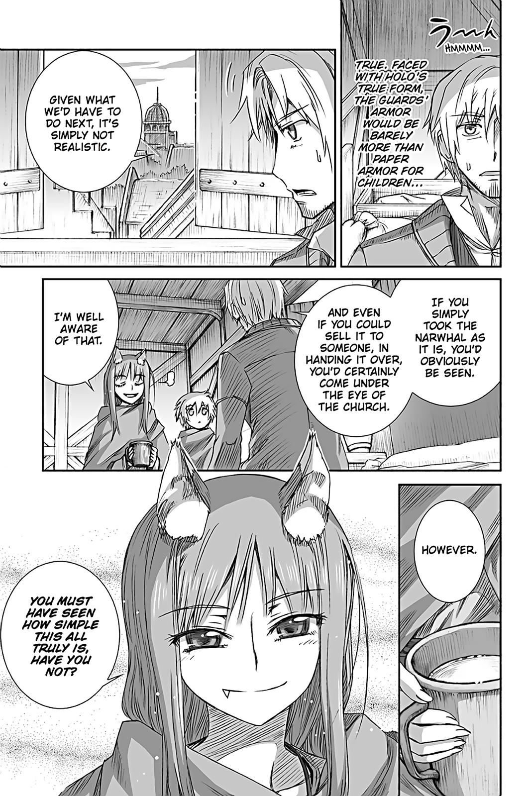 Ookami to Koushinryou Chapter 56 page 19 - Chapter 56