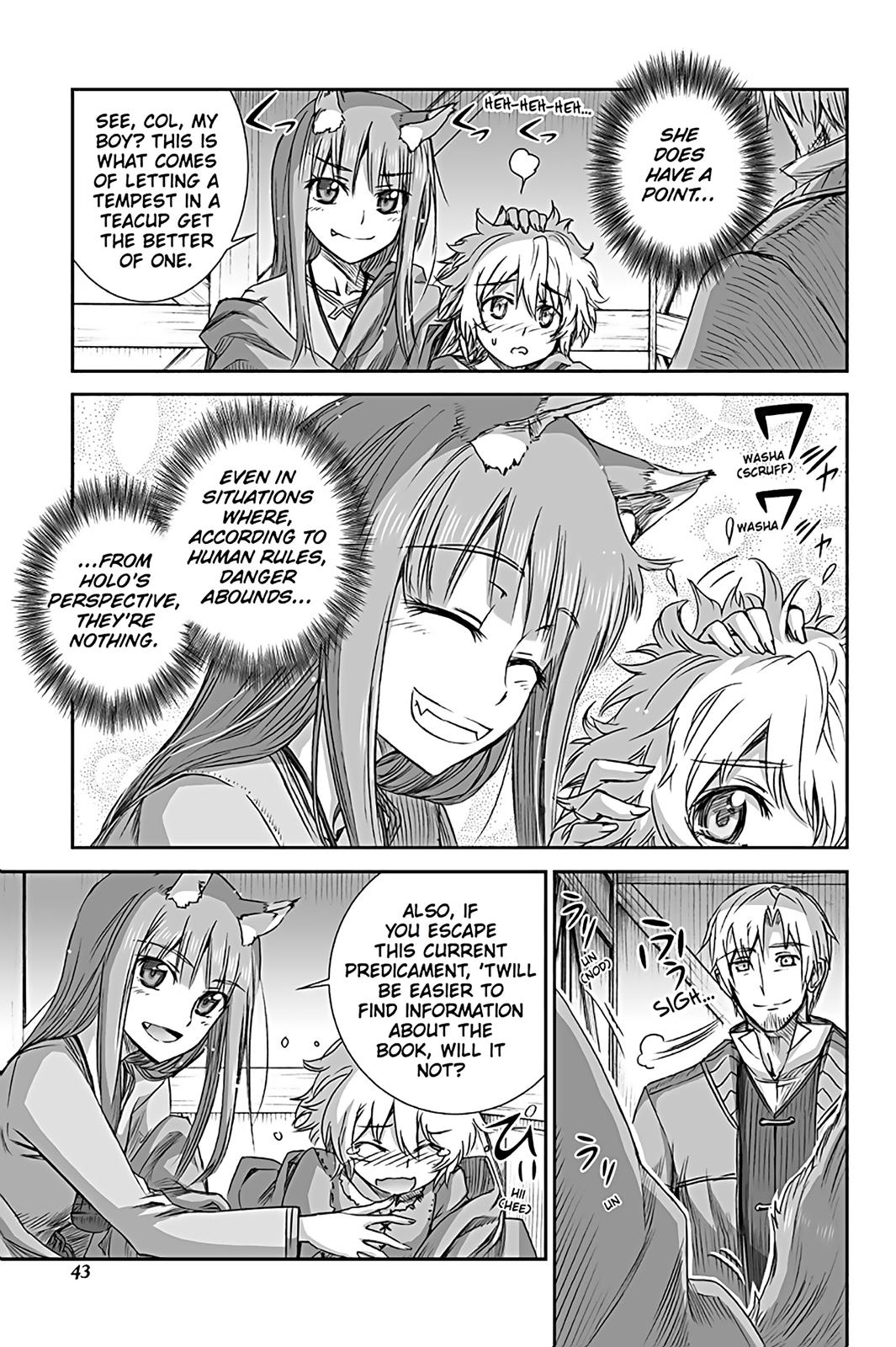 Ookami to Koushinryou Chapter 56 page 21 - Chapter 56