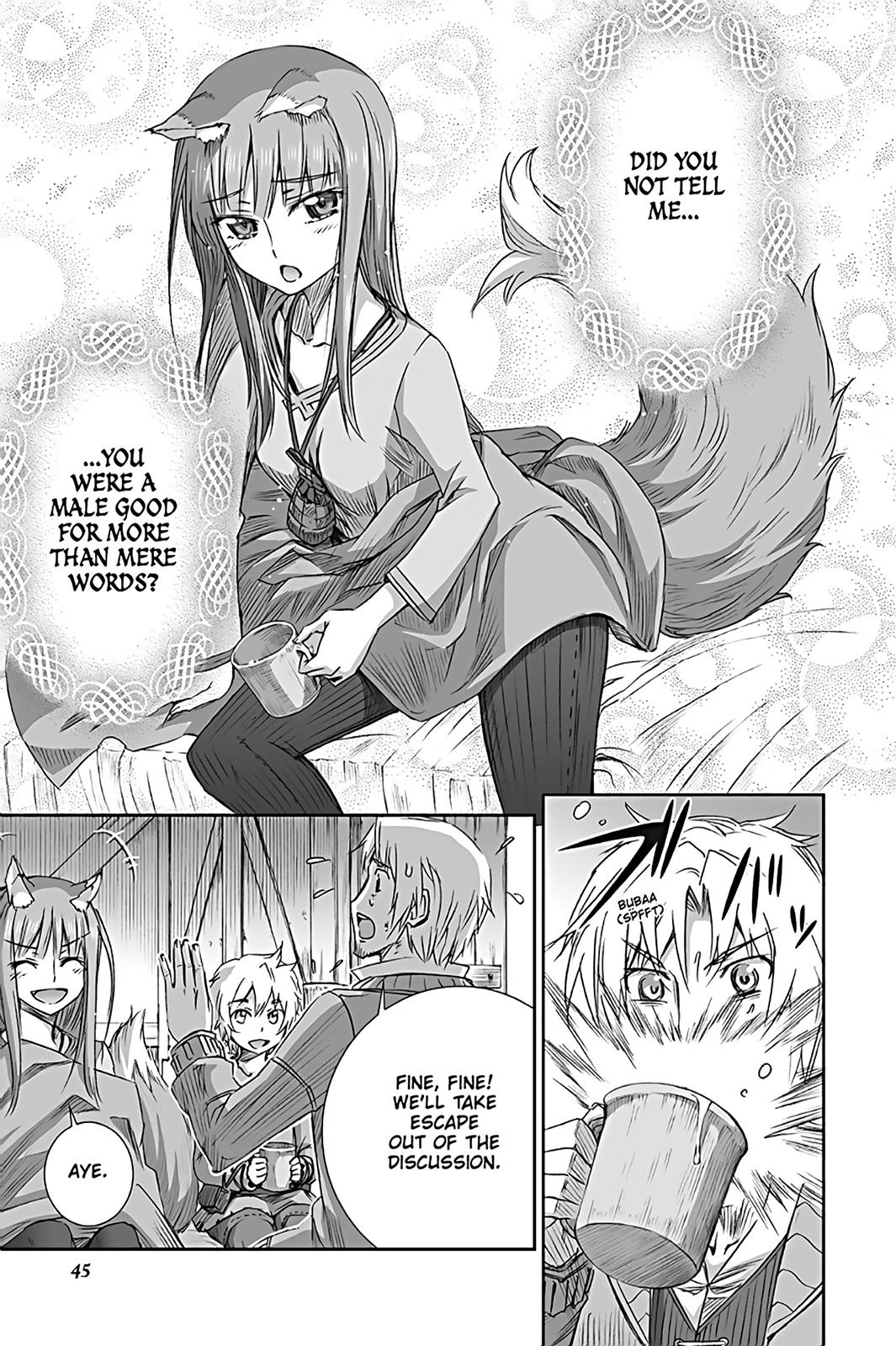 Ookami to Koushinryou Chapter 56 page 23 - Chapter 56