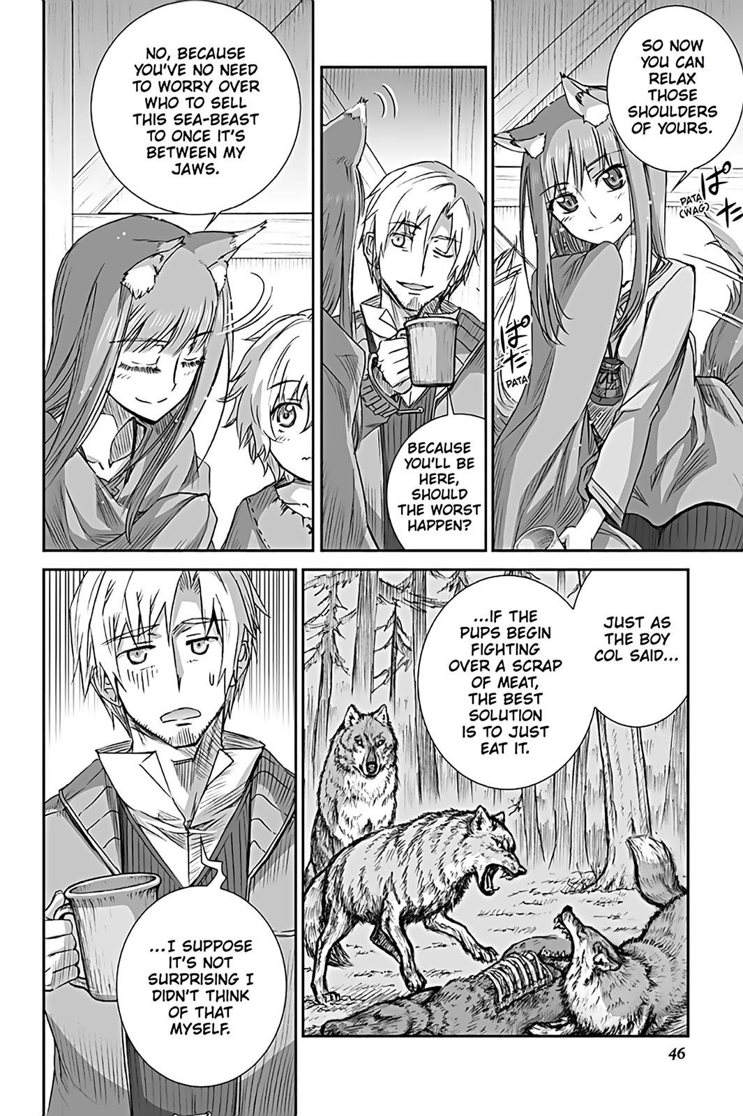 Ookami to Koushinryou Chapter 56 page 24 - Chapter 56